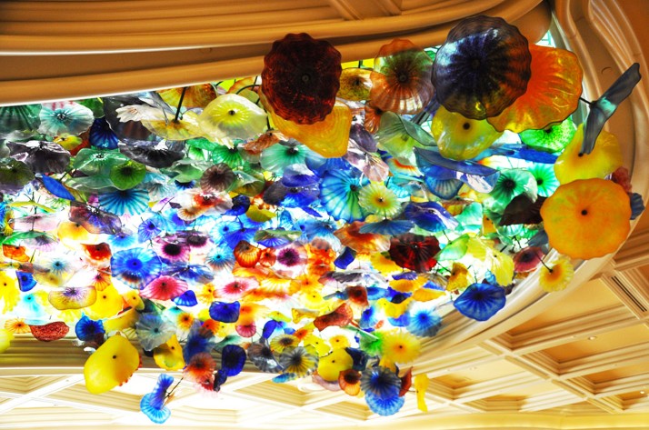Chihuly glass at the Bellagio